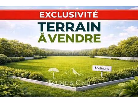 terrain constructible viabilisé à vendre