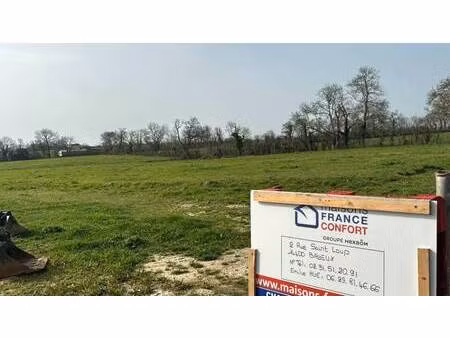 terrain constructible à vendre