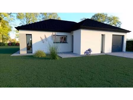 terrain avec maison neuve à vendre