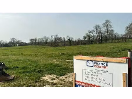 terrain constructible à vendre