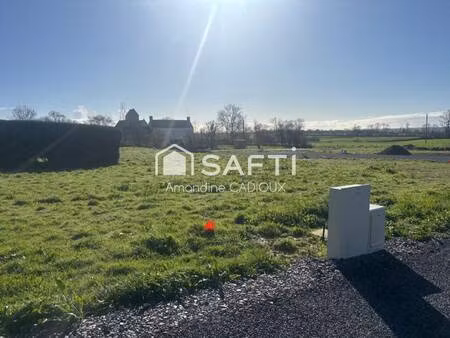 terrain constructible viabilisé à vendre