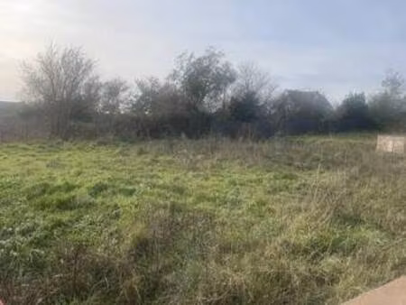 terrain constructible viabilisé à vendre