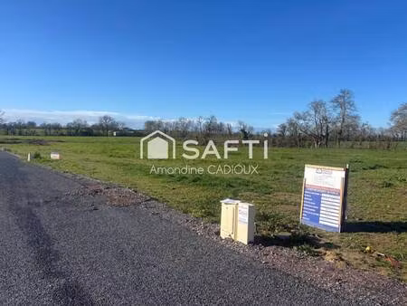 terrain constructible viabilisé à vendre