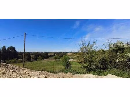 terrain constructible viabilisé à vendre