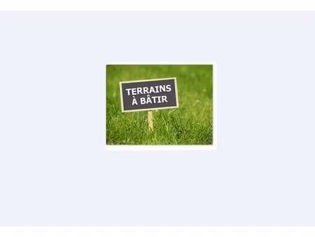 terrain constructible à vendre