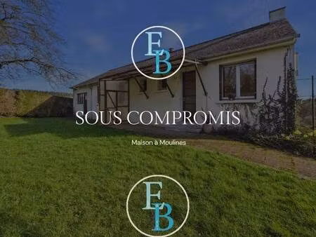 maison de plain-pied à vendre