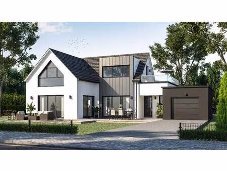 terrain avec maison neuve à vendre