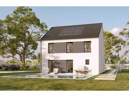 terrain avec maison neuve à vendre