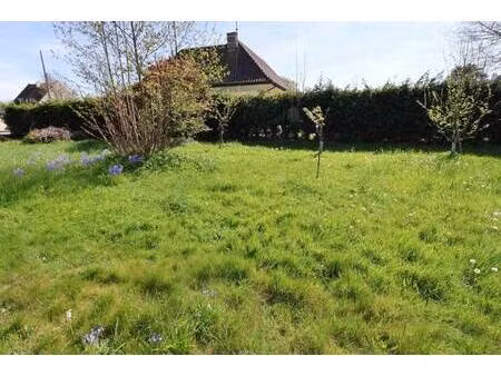 terrain constructible à vendre