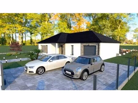 terrain avec maison neuve à vendre