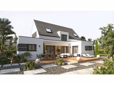 terrain avec maison neuve à vendre