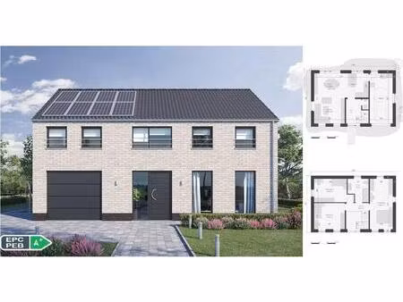 maison à vendre avec garage et 3 chambres   villers-la-ville (vbe12443)