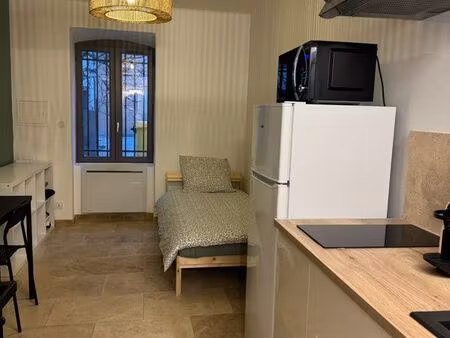 studio meublé rdc centre ville