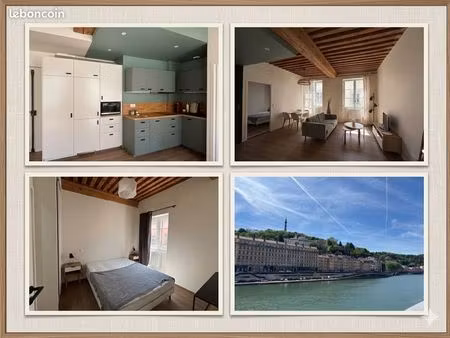 location appartement lyon 1er - quais de saône