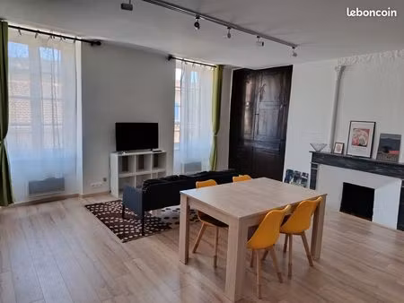 disponible sur anduze appartement 55m2 meublé