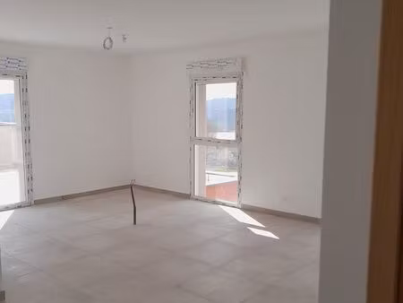 appartement neuf t3 85m2 - grande terrasse avec vue