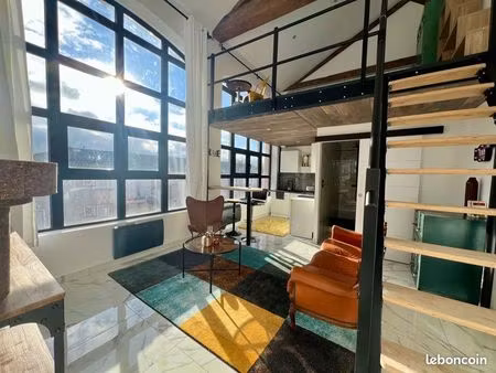 appartement meublé style industriel