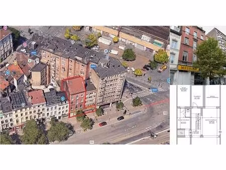 immeuble mixte à vendre avec 6 chambres   saint-gilles (vbe12201)