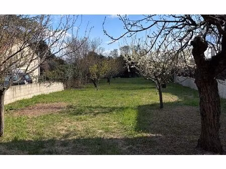 terrain lédenon m² t- à vendre  160 500 €