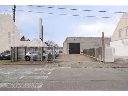 entrepôt (487 m²) avec bureau à vendre à moerbeke-waas