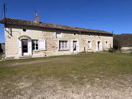 authentique  longère  de caractère avec dépendance et accès rivière bonneuil matours