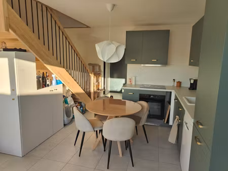 brs - t3 duplex de 57 m2 avec jardin