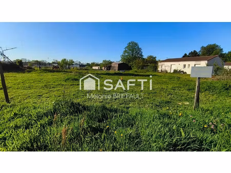 vente terrain 557 m² les achards (85150)