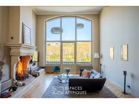 appartement d'exception en bord de saône - 198 m2