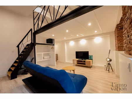 t2 bis traversant refait à neuf - port saint sauveur / jean