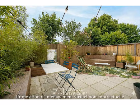 duplex avec terrasse entièrement rénové