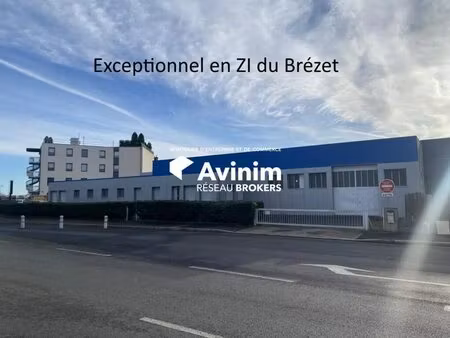 vente local d’activités clermont ferrand 63000 810m²