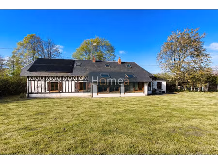 maison normande vivable de plain pied sur 3800m2 de terrain
