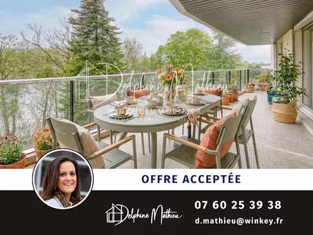 vente appartement 5 pièces 117 m² à le pecq (78230)  605 000 €