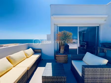 vente appartement 3 pièces 64 m² à carnon plage (34280)  580 000 €
