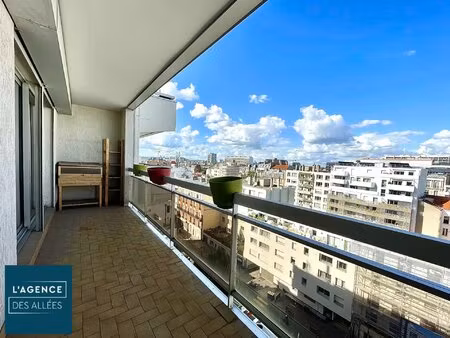 appartement 2 pieces avec balcon 54m² rue de paris
