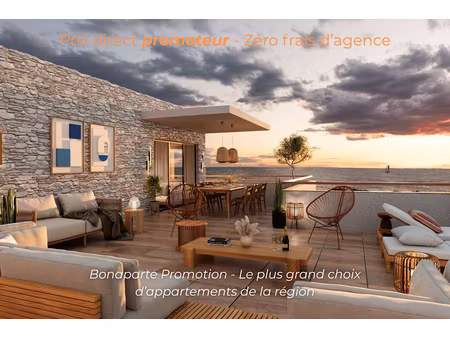 vente appartement 3 pièces 60 m² à le barcares (66420)  399 000 €