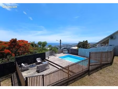 superbe villa bas de bellepierre avec piscine