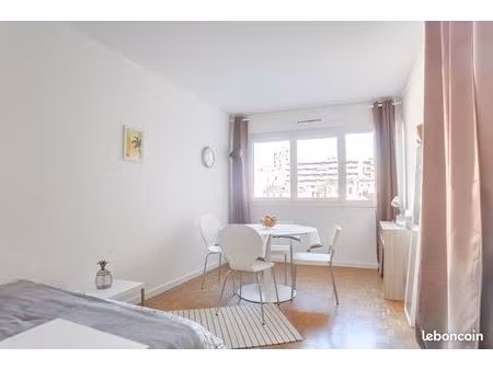 studio meublé équipé - proche place castellane