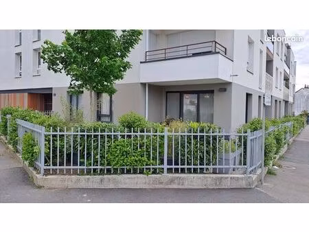 t3 recent avec jardin a louer