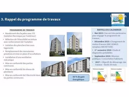 f2 vendu loué  avec tous les travaux d'immeuble payés