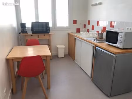 f2 meublé  rouen rive droite pour 2 étudiants(e)