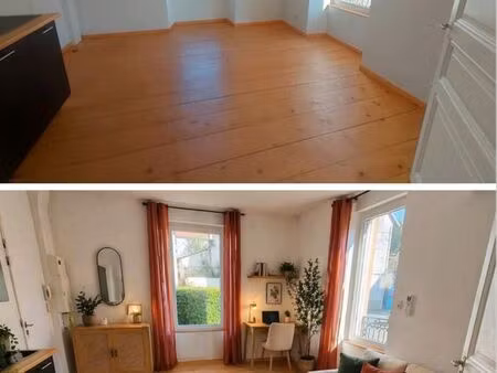 f1bis avec parking et cave  centre-ville