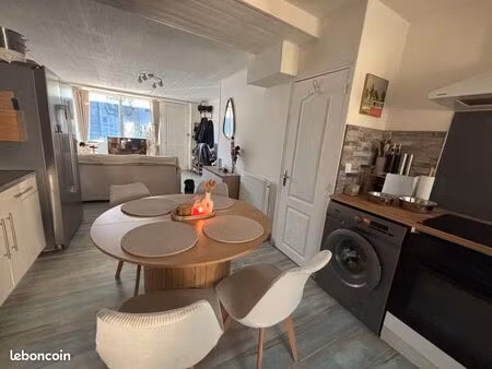 t3 duplex avec jardinet