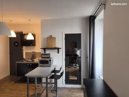 esplanade magnifique t1 meublé de 30m2 rénové et tout équipé