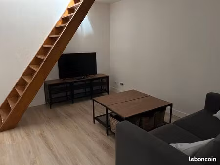 appartement 21m² avec mezzanine meuble