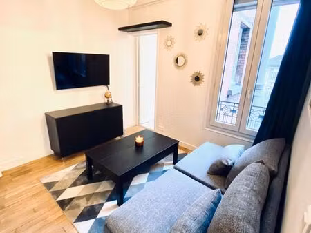 superbe appartement 2 pièces - victor hugo - meublé