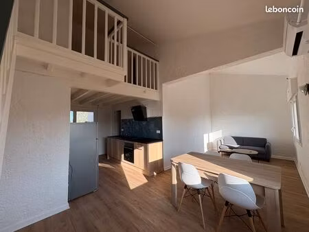 loue appartement meublé de 50m2 à hyeres les salins