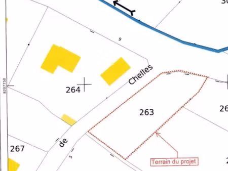 vente terrain à batir 550 m² à coulombs-en-valois (77840)  66 000 €