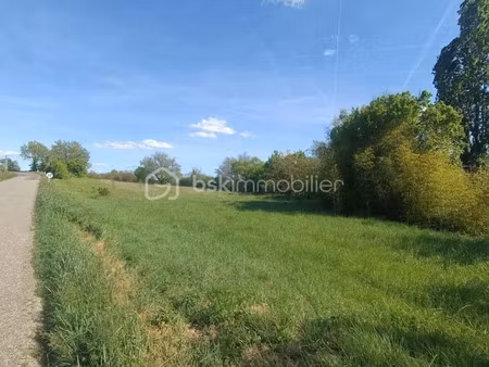 vente terrain 5862 m² à la romieu (32480)  55 000 €