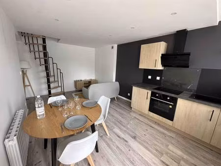 appartement - rdc - 30 20 m2 - 2 pièces - meublé